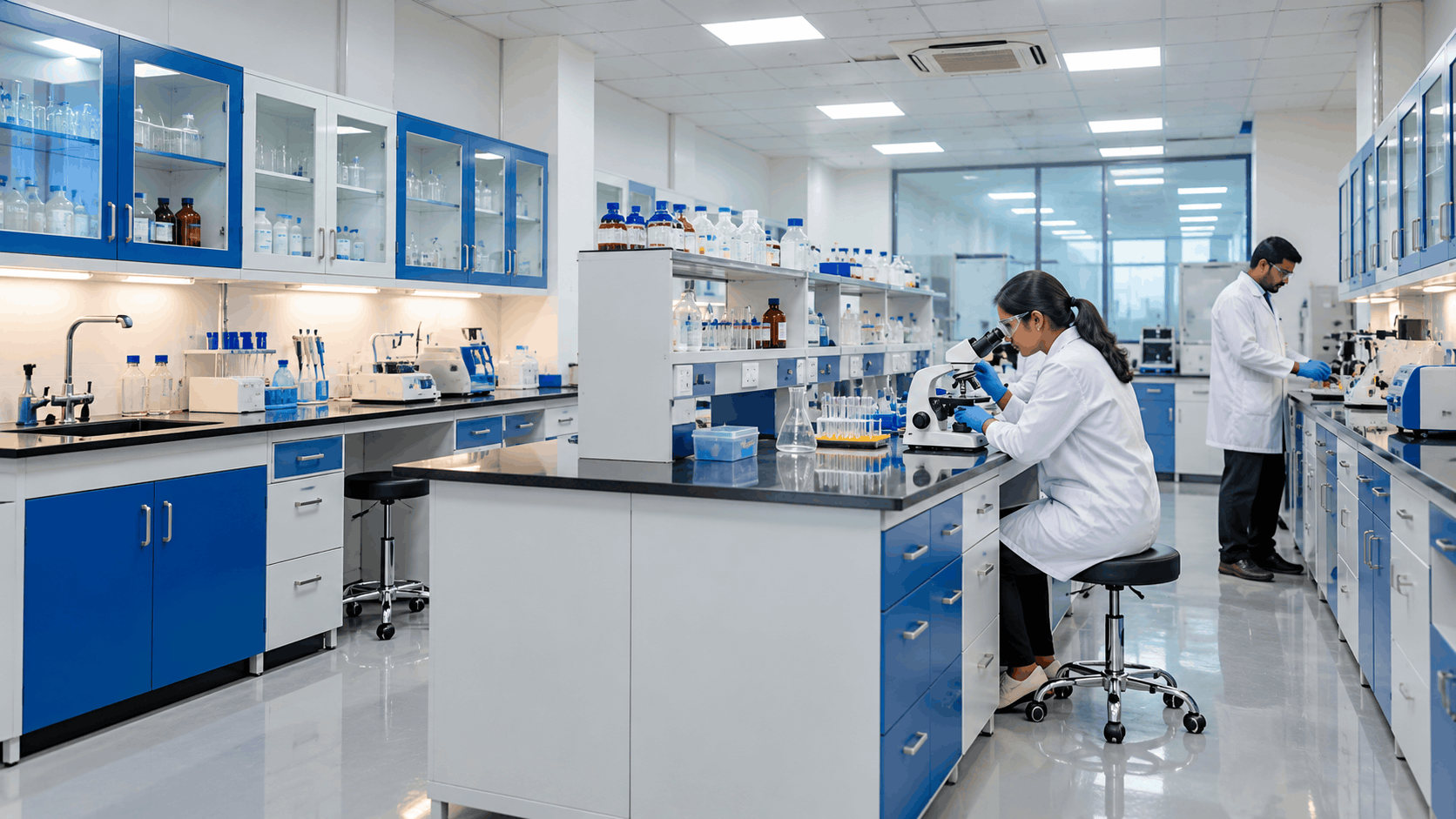 Laboratory furniture and workbench solutions